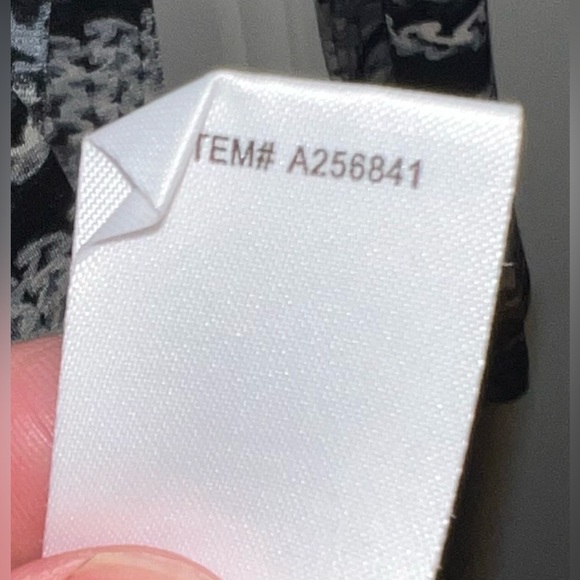 Women With Control grey stripe chain printed long sleeve jersey tunic Medium - Picture 8 of 8